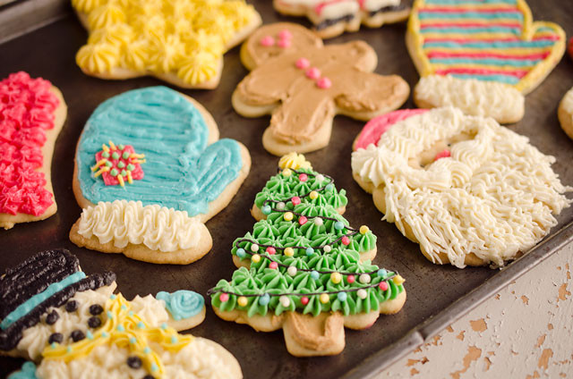 Sour Cream Christmas Cutout Cookies
 Old Fashion Sour Cream Cut Out Cookies