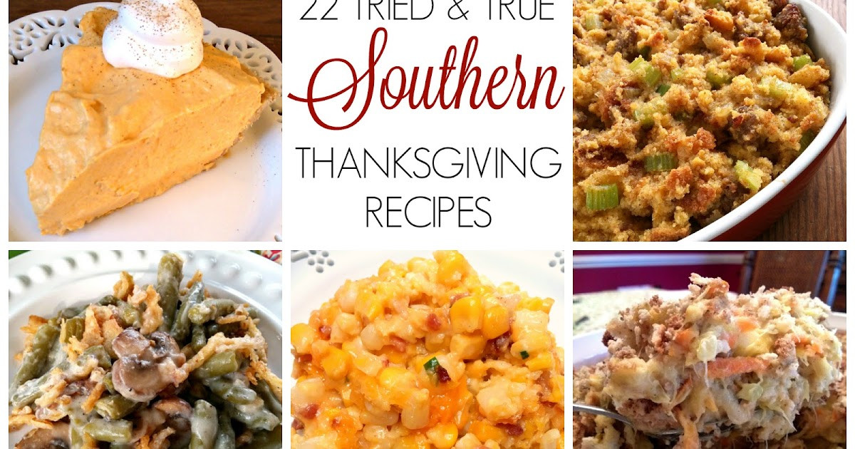 Southern Thanksgiving Desserts
 South Your Mouth Southern Thanksgiving Recipes