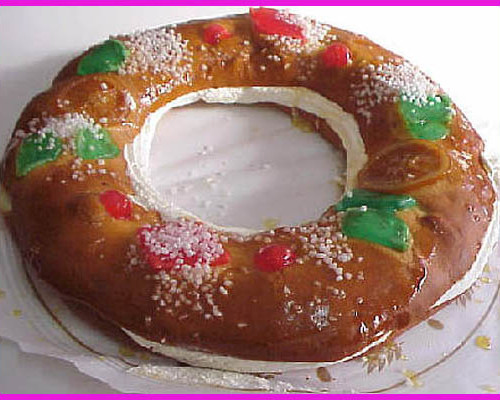 Spain Christmas Desserts
 The “Roscón de Reyes” – a Traditional Cake for the 3 Kings