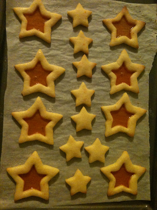 Star Christmas Cookies
 Sia s Cooking Blog Shimmering Star Christmas Cookies