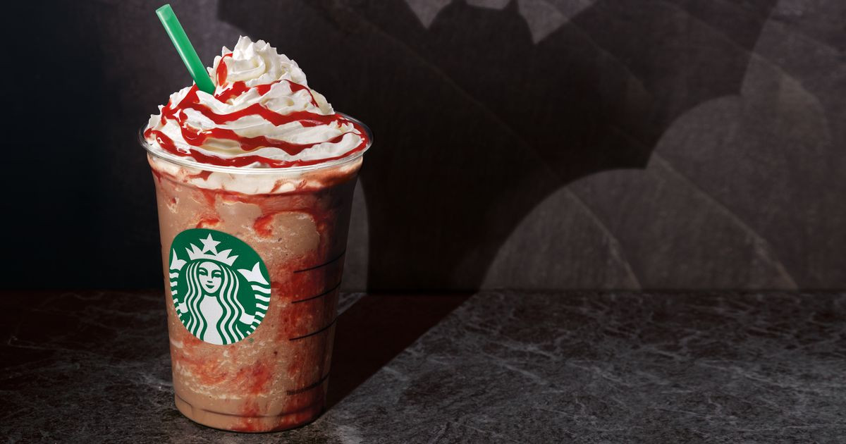 Starbucks Halloween Drinks 2019
 Starbucks serving fang tastic drink for the spooking