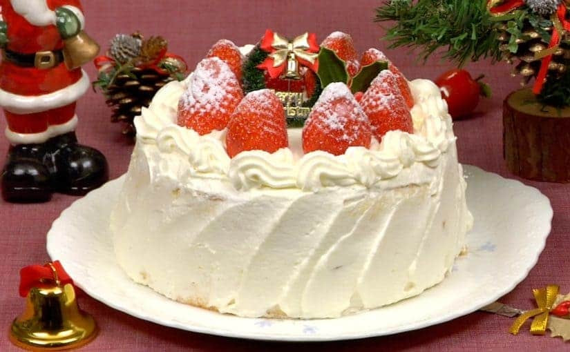 Strawberry Christmas Cake
 Christmas Cake Recipe Strawberry Cake – Cooking with Dog