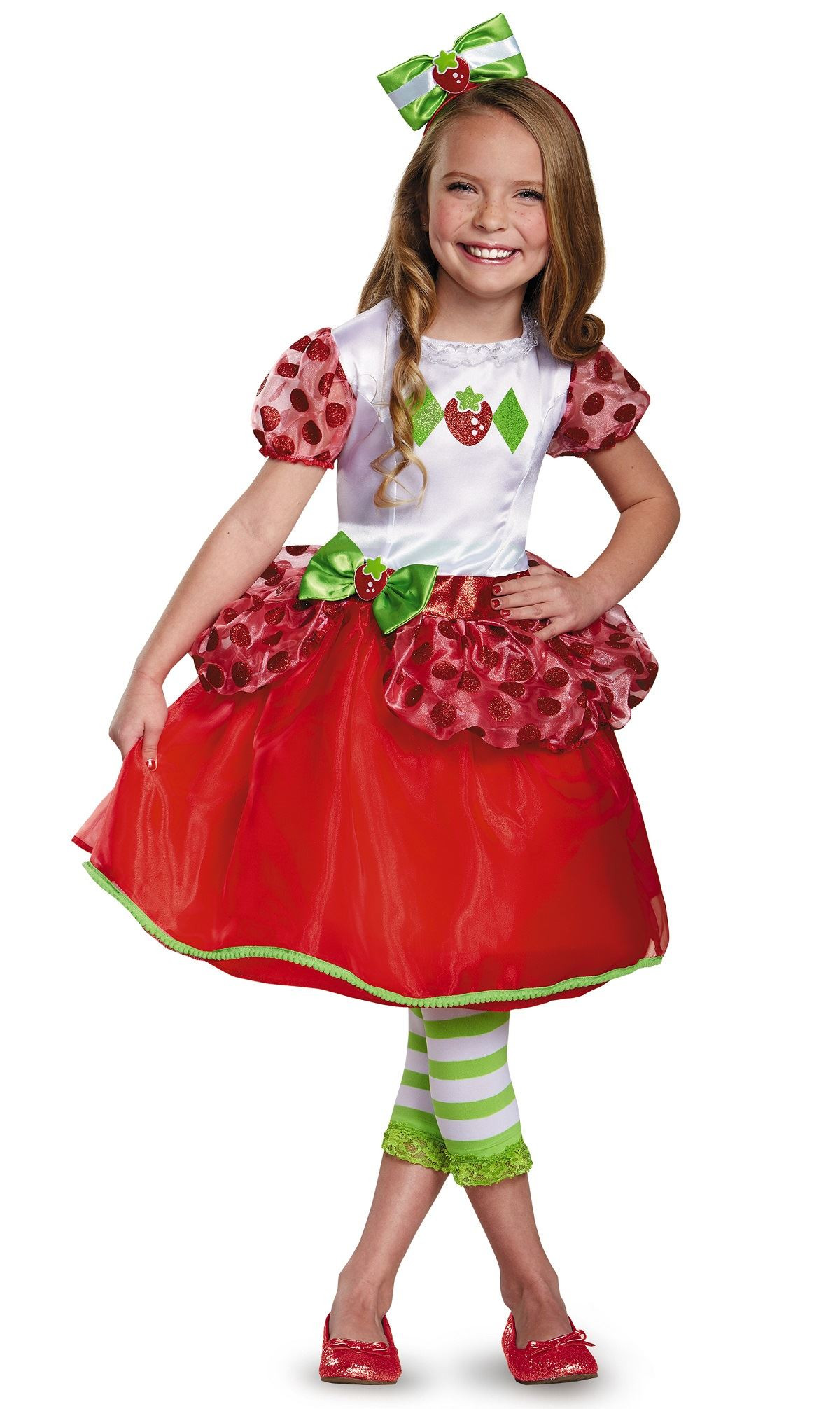Strawberry Short Cake Halloween
 Kids Strawberry Shortcake Girls Costume $37 99