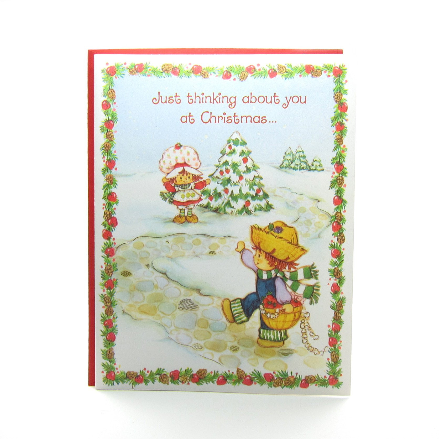 Strawberry Shortcake Christmas
 Strawberry Shortcake Christmas Greeting Card with