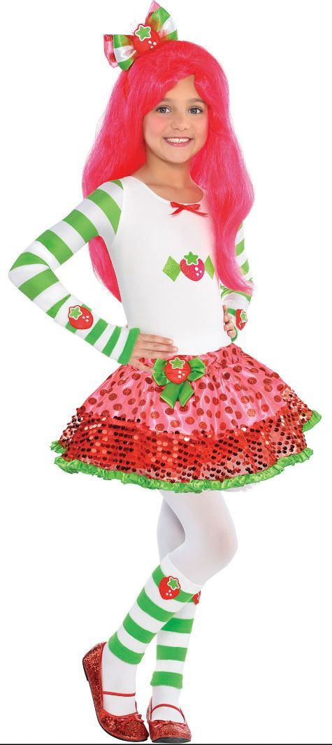 Strawberry Shortcake Halloween
 Girls Strawberry Shortcake Costume Party City