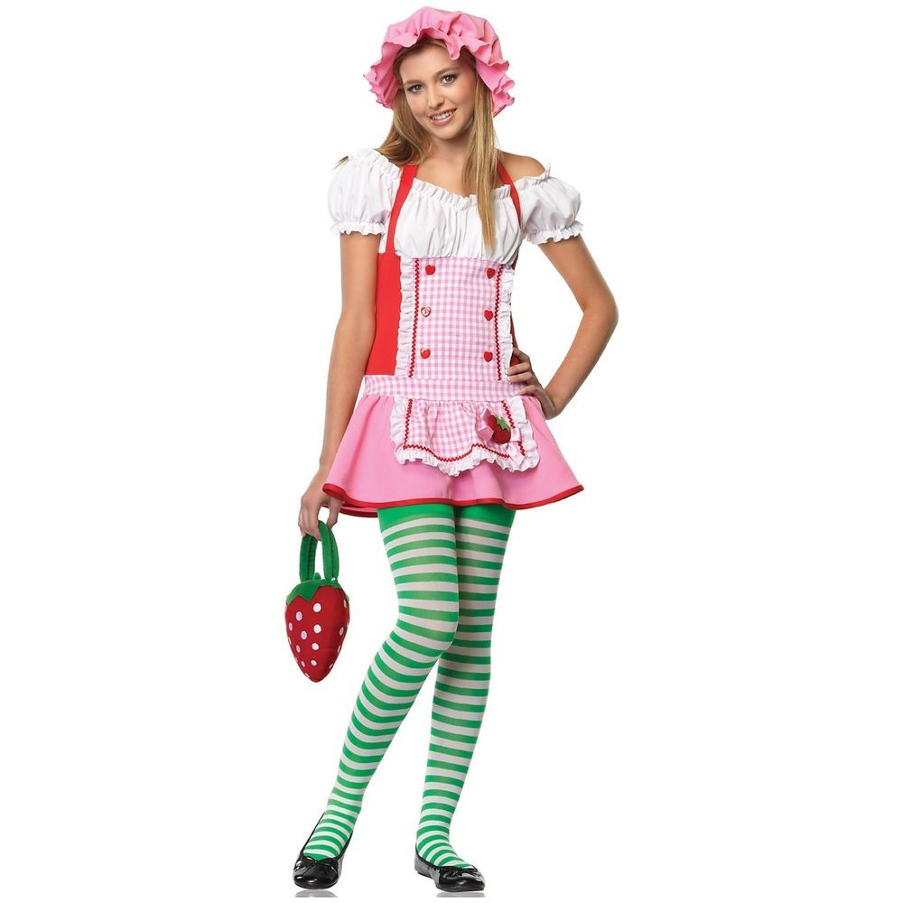 Strawberry Shortcake Halloween
 Country Girl Teen Junior Preteen Tween Strawberry