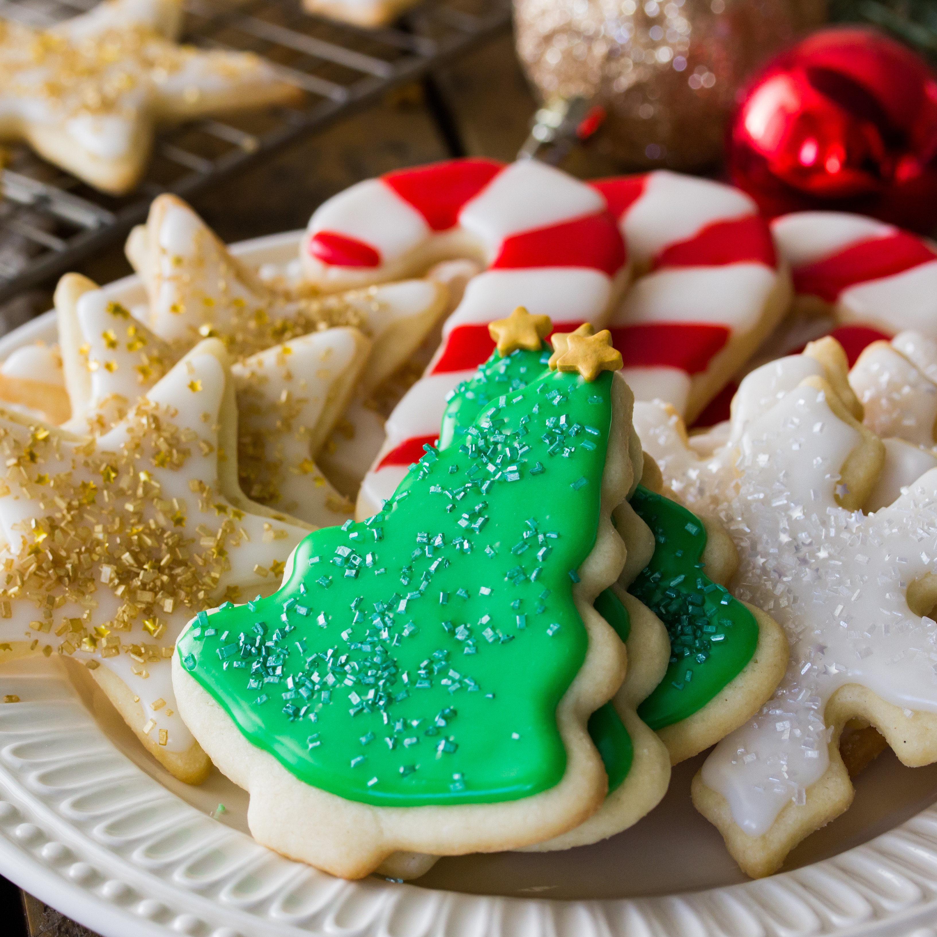 Sugar Cookies Christmas Recipe
 Easy Sugar Cookie Recipe With Frosting Sugar Spun Run