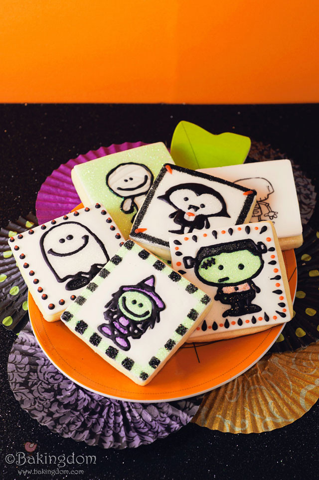 Sugar Cookies Halloween
 Easy Stamped Halloween Sugar Cookies