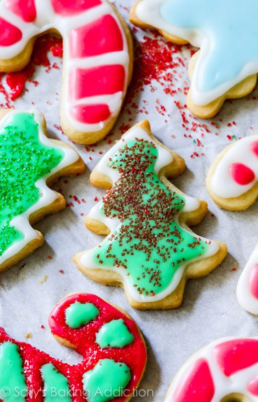 Sugar Cookies Recipe Christmas
 Christmas Sugar Cookies with Easy Icing