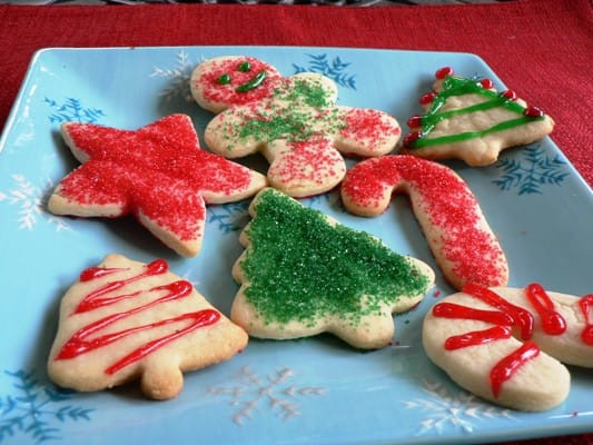Sugar Cookies Recipe Christmas
 Christmas Sugar Cookies Recipe 1 Point Value LaaLoosh