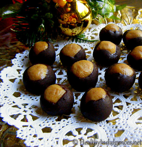 Sugarfree Christmas Candy
 Chocolate Giveaways Healthier Buckeyes and Christmas