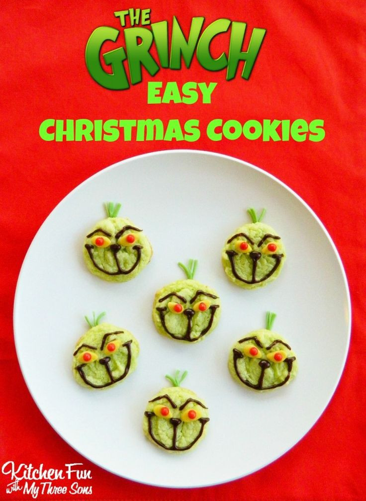 Super Easy Christmas Cookies
 8537 best Fun Food for Kids images on Pinterest