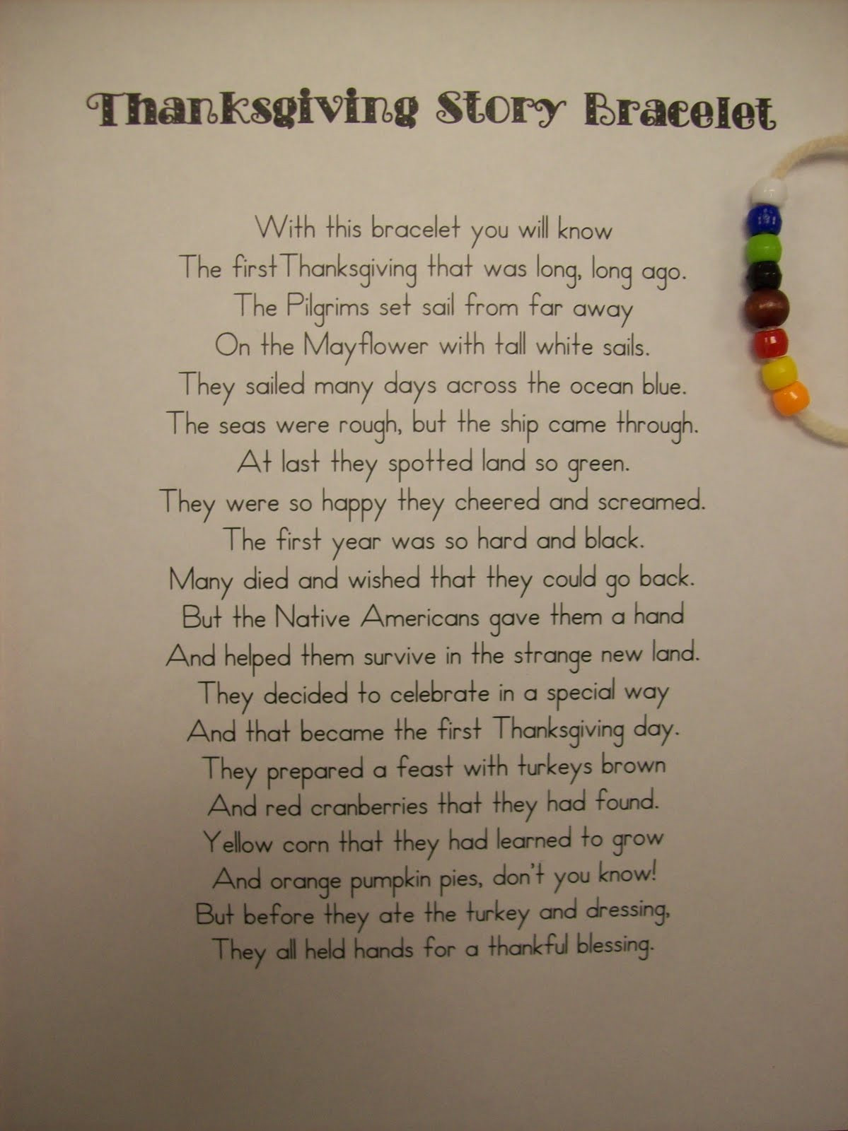 T Is For Turkey: A True Thanksgiving Story
 First Grader Last A Thankful Plate Full