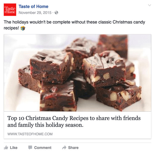 Taste Of Home Christmas Candy
 10 Marketing Tips for the Holiday Season Social