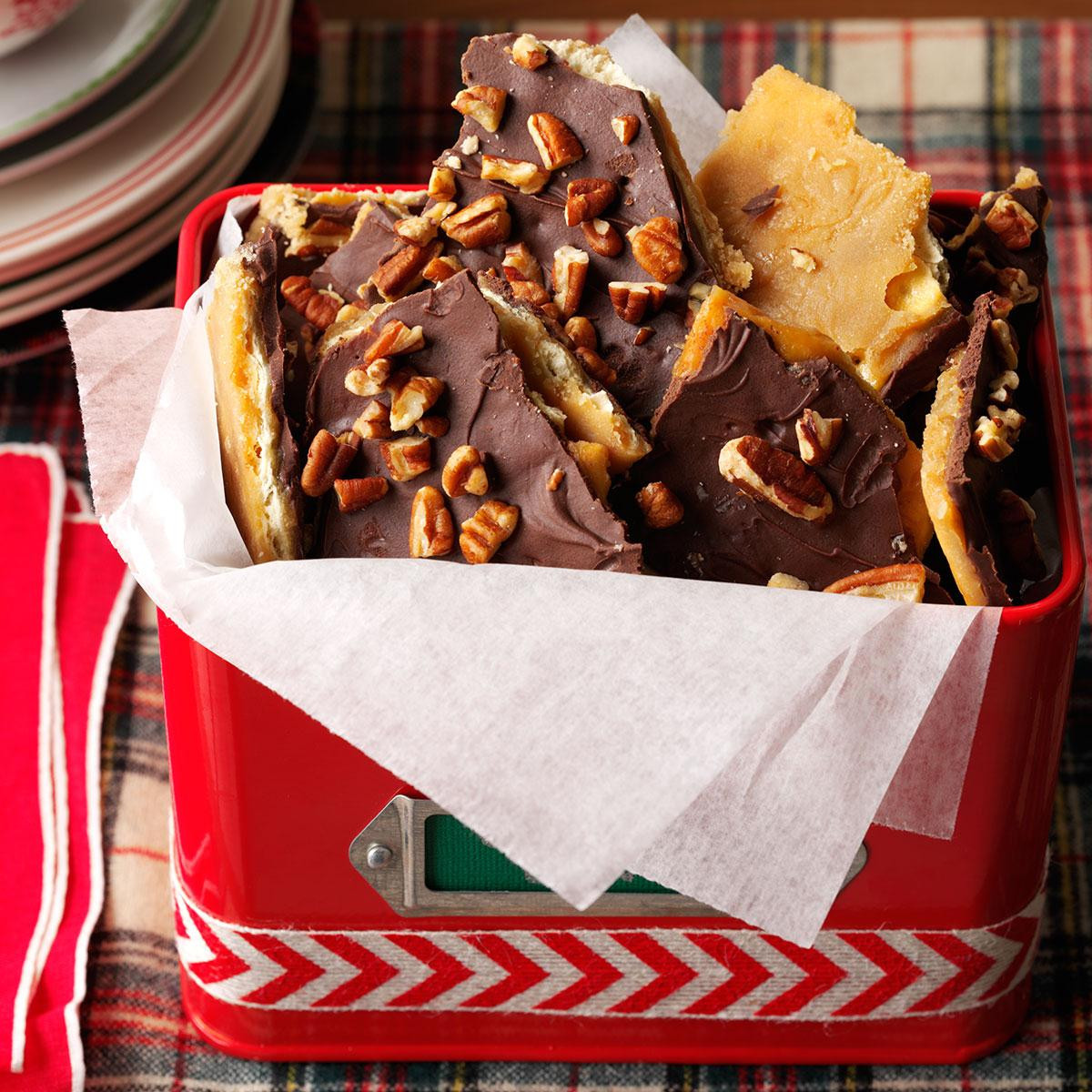 Taste Of Home Christmas Candy
 Saltine Cracker Candy with Toasted Pecans Recipe