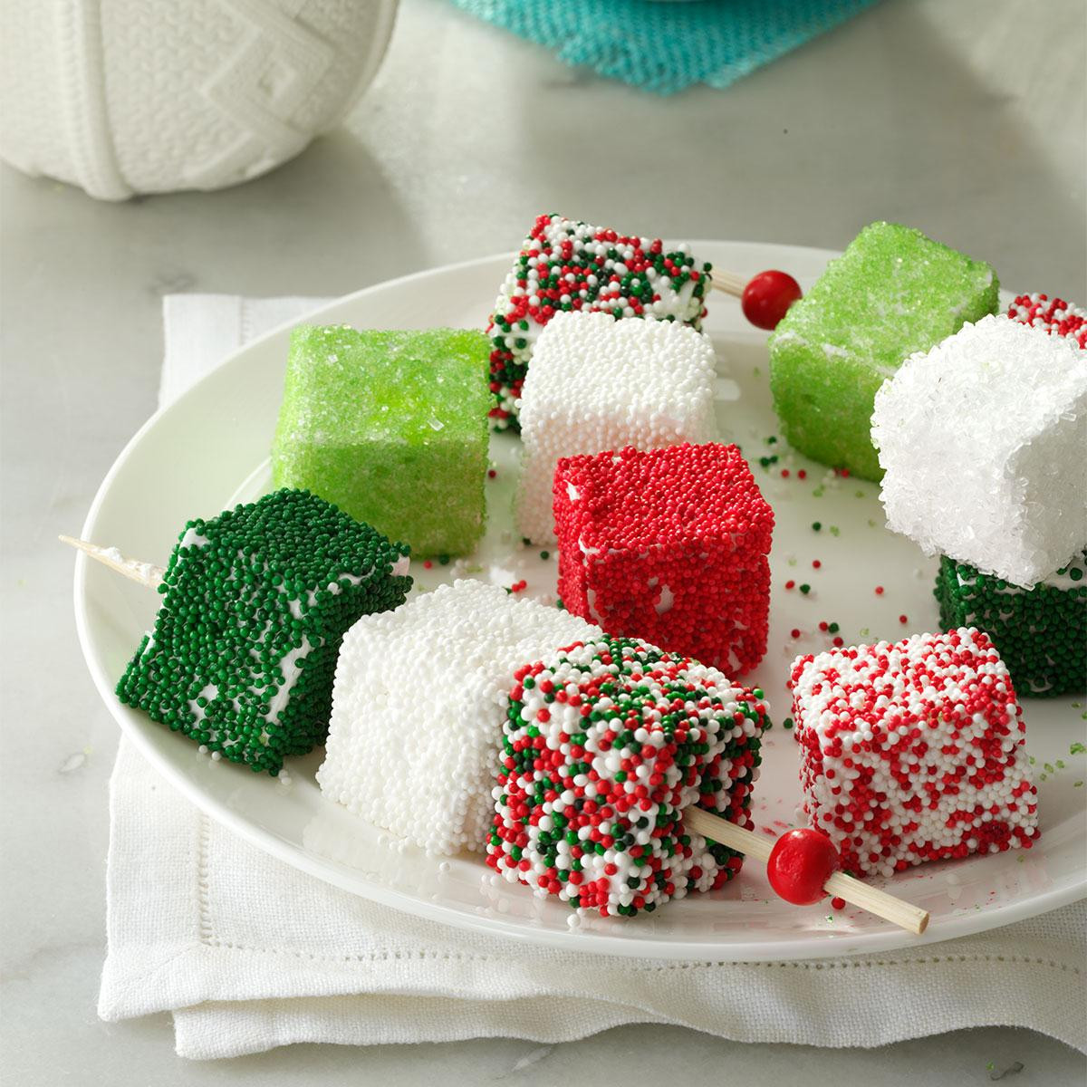 Taste Of Home Christmas Desserts
 Homemade Holiday Marshmallows Recipe
