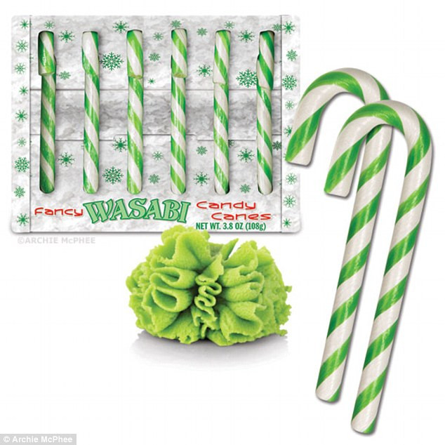 Tastes Like Candy Canes At Christmas
 Archie McPhee sells odd takes on the Christmas candy cane
