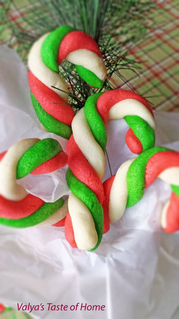 Tastes Like Candy Canes At Christmas
 Mint Candy Cane Cookies Valya s Taste of Home