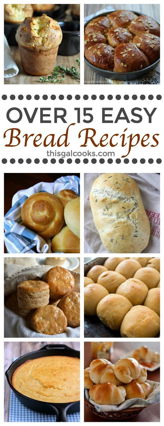 Thanksgiving Bread Recipes
 Over 15 Easy Bread Recipes