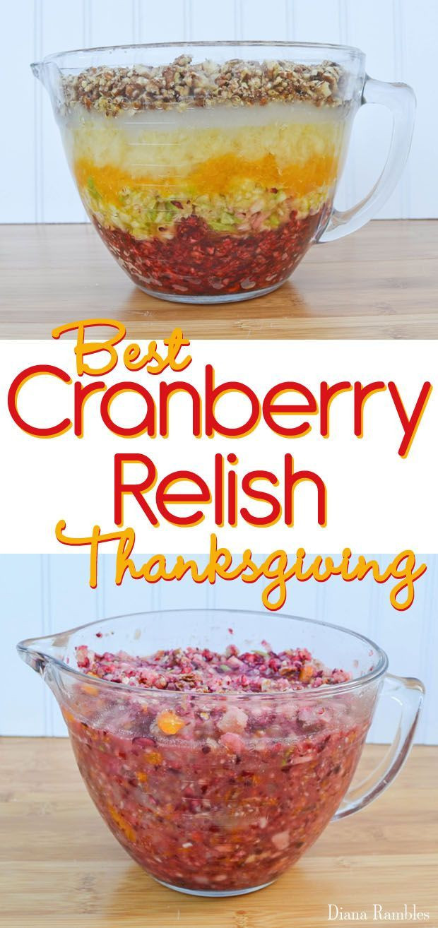 Thanksgiving Cranberry Recipes
 Best 25 Cranberry relish ideas on Pinterest