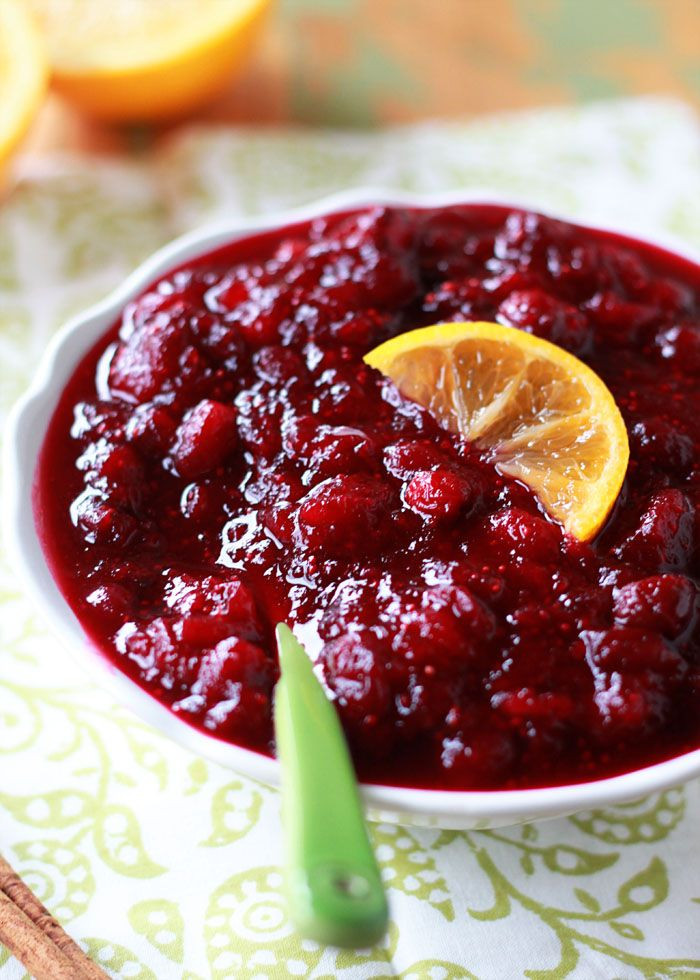 Thanksgiving Cranberry Recipes
 Orange Maple Cranberry Sauce Recipe