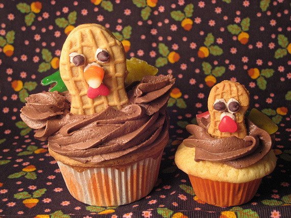 Thanksgiving Cupcakes Decorating Ideas
 Easy Adorable Thanksgiving Cupcake Decorating Ideas