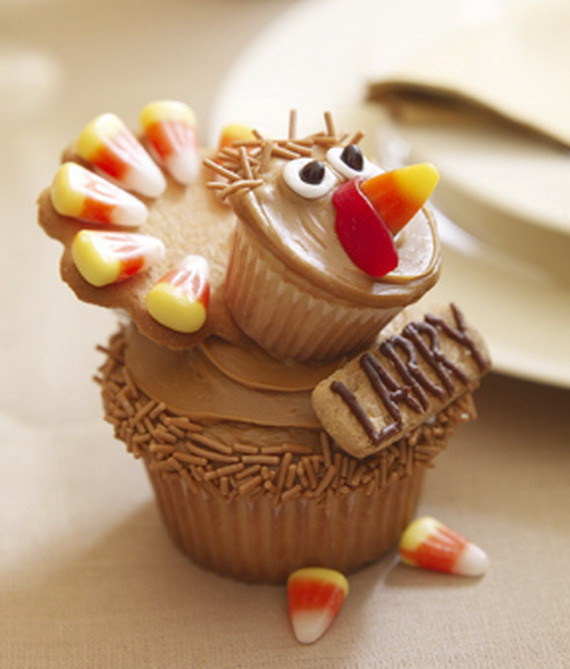 Thanksgiving Cupcakes Decorations
 Easy Adorable Thanksgiving Cupcake Decorating Ideas