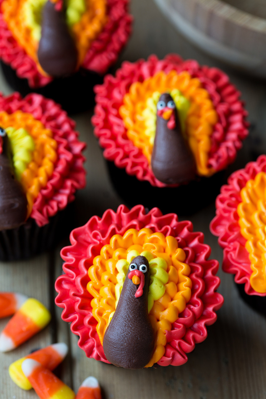 Thanksgiving Cupcakes Decorations
 Thanksgiving Cupcake Ideas