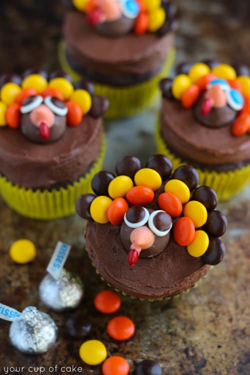 Thanksgiving Cupcakes Decorations
 Turkey Cupcakes Thanksgiving Cupcake Decorating Your