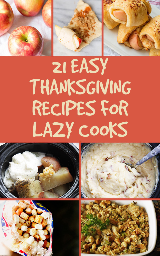 Thanksgiving Desserts Buzzfeed
 21 Easy Thanksgiving Recipes For Lazy Cooks