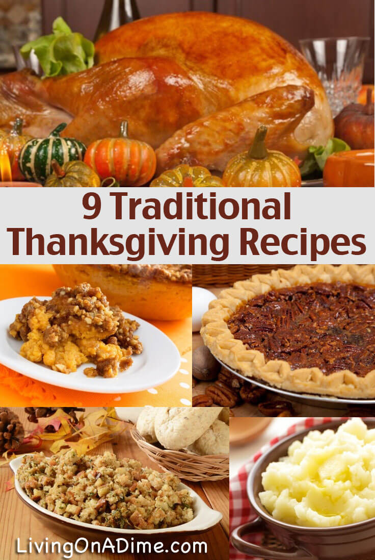 Thanksgiving Dinner Dishes
 Traditional Thanksgiving Recipes Dinner For 10 For Less