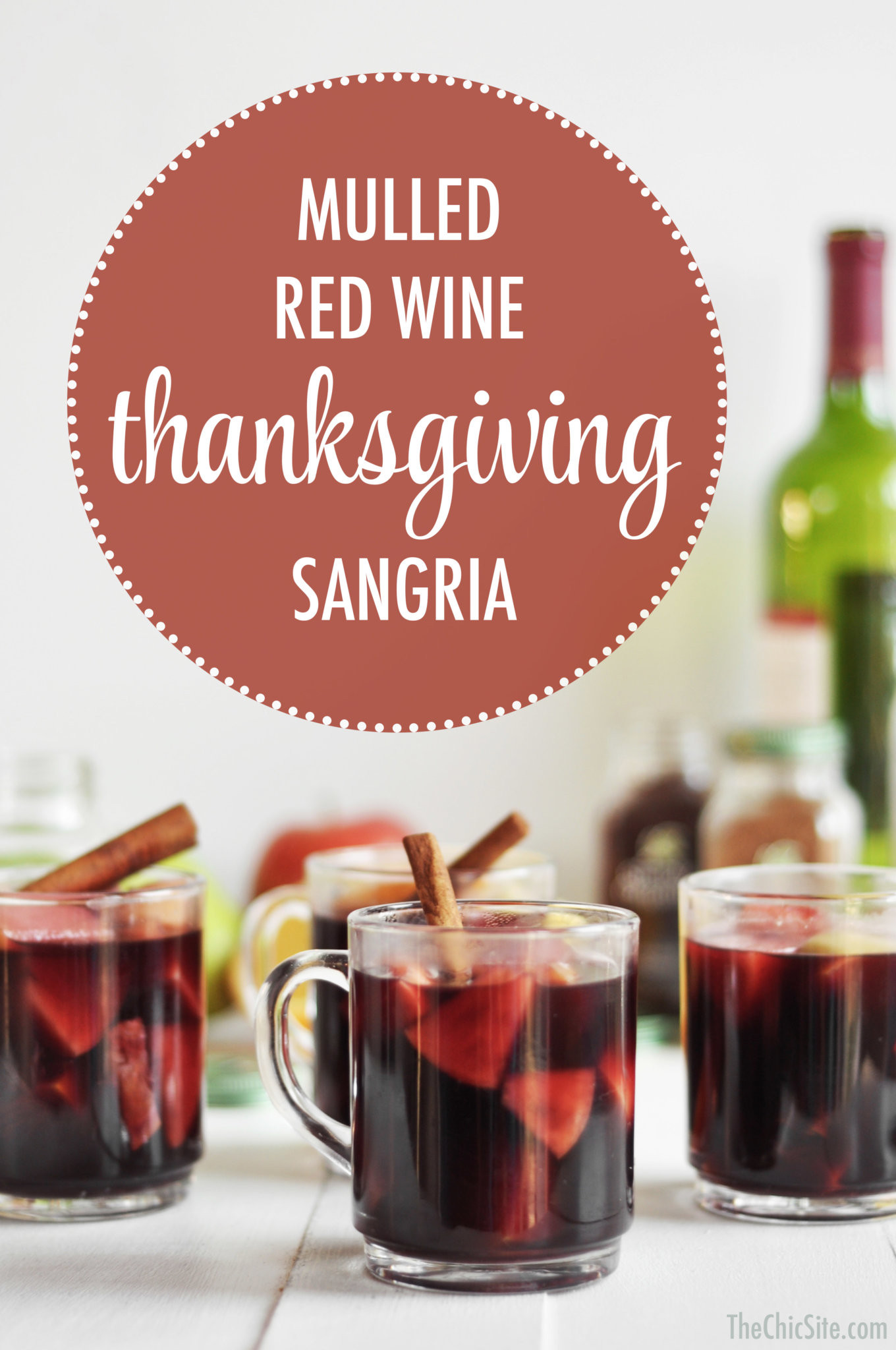 Thanksgiving Drinks Ideas
 Thanksgiving Sangria The Chic Site