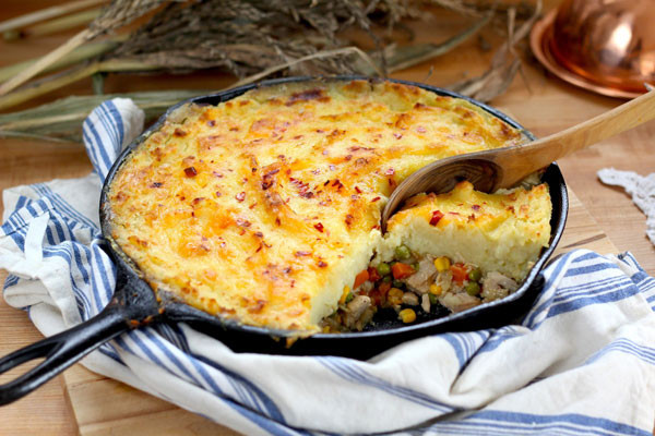 Thanksgiving Leftover Shepherd'S Pie
 Turkey Skillet Shepherd s Pie Recipe