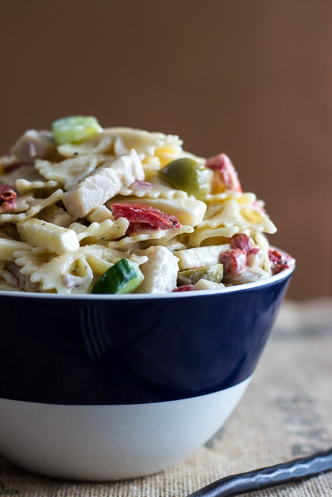 Thanksgiving Pasta Salad
 Zesty Twisted Turkey Pasta Salad