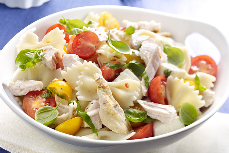 Thanksgiving Pasta Salad
 Greek Turkey Pasta Salad