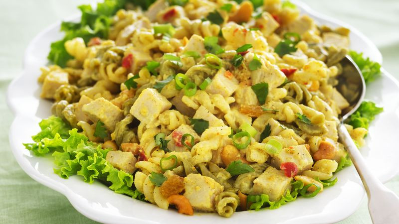 Thanksgiving Pasta Salad
 Turkey Chutney Pasta Salad recipe from Tablespoon