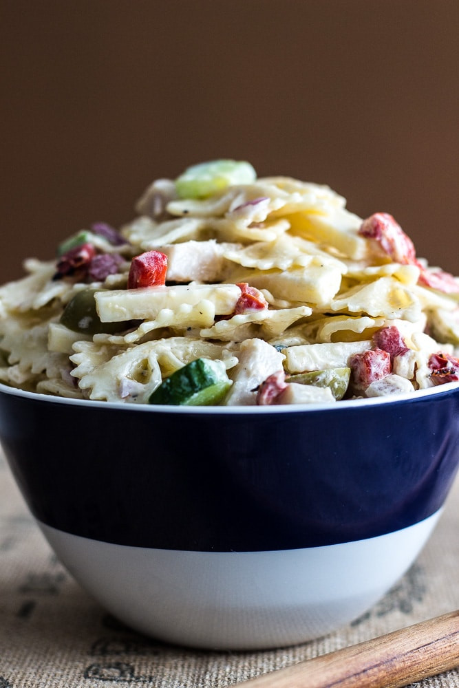 Thanksgiving Pasta Salad
 Zesty Twisted Turkey Pasta Salad