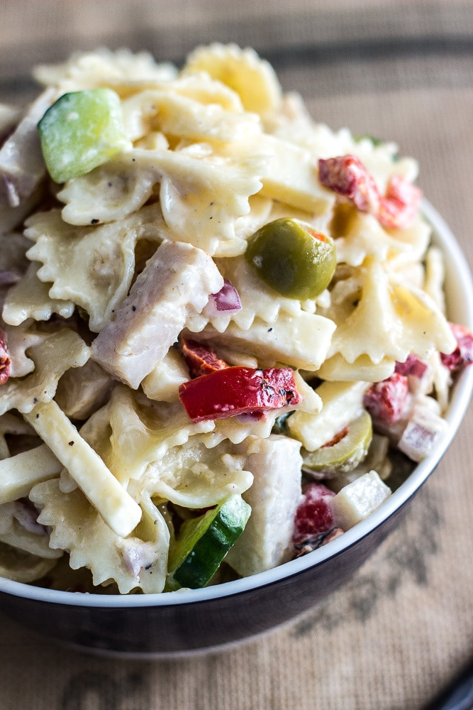 Thanksgiving Pasta Salad
 Zesty Twisted Turkey Pasta Salad