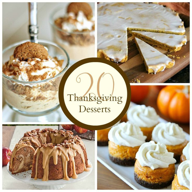 Thanksgiving Pies And Cakes
 The Crafted Sparrow Thanksgiving Desserts