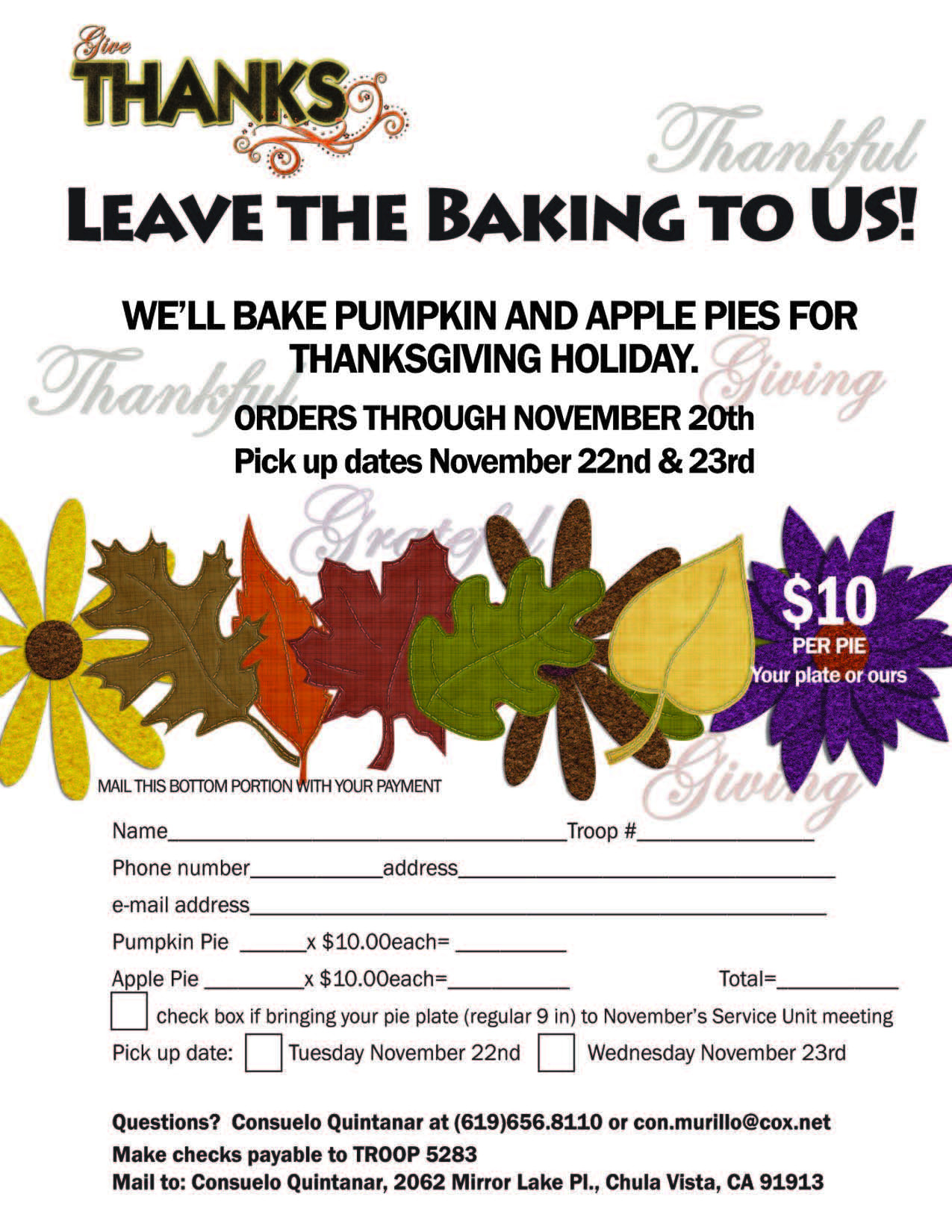 Thanksgiving Pies For Sale
 We ll Bake Your Thanksgiving Pies