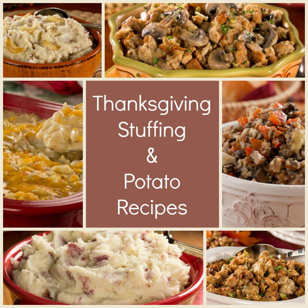 Thanksgiving Potato Side Dishes
 The Best Thanksgiving Stuffing Recipes & Easy Potato Side