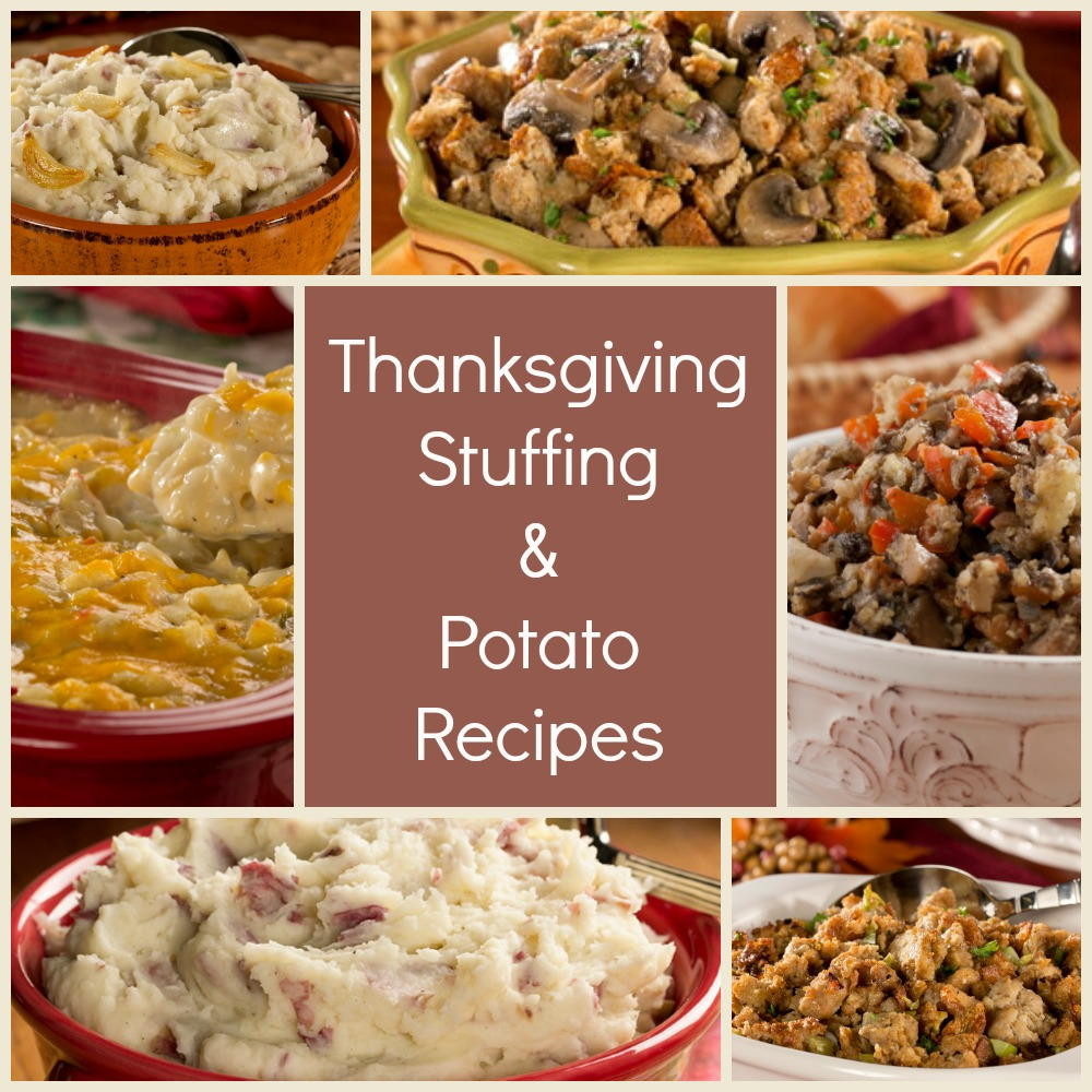 Thanksgiving Potatoes Recipe
 The Best Thanksgiving Stuffing Recipes & Easy Potato Side