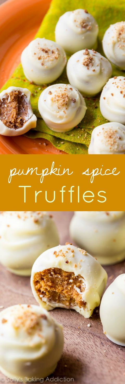 Thanksgiving Pumpkin Recipes
 Pumpkin Spice Truffles Recipe