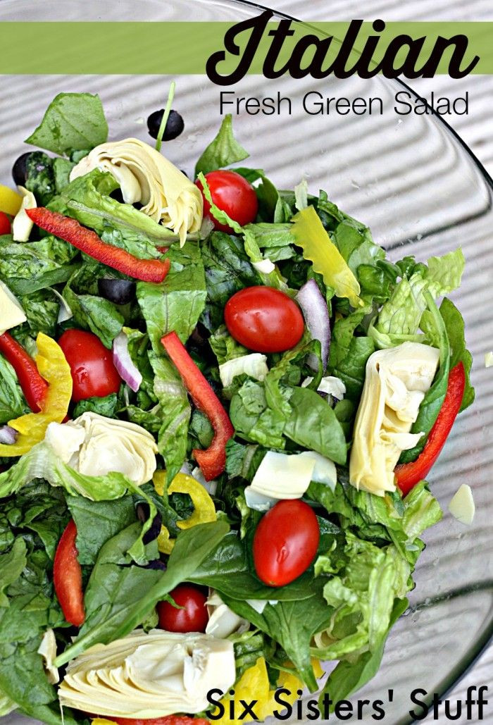 Thanksgiving Salads 2019
 Italian Fresh Green Salad Recipe in 2019