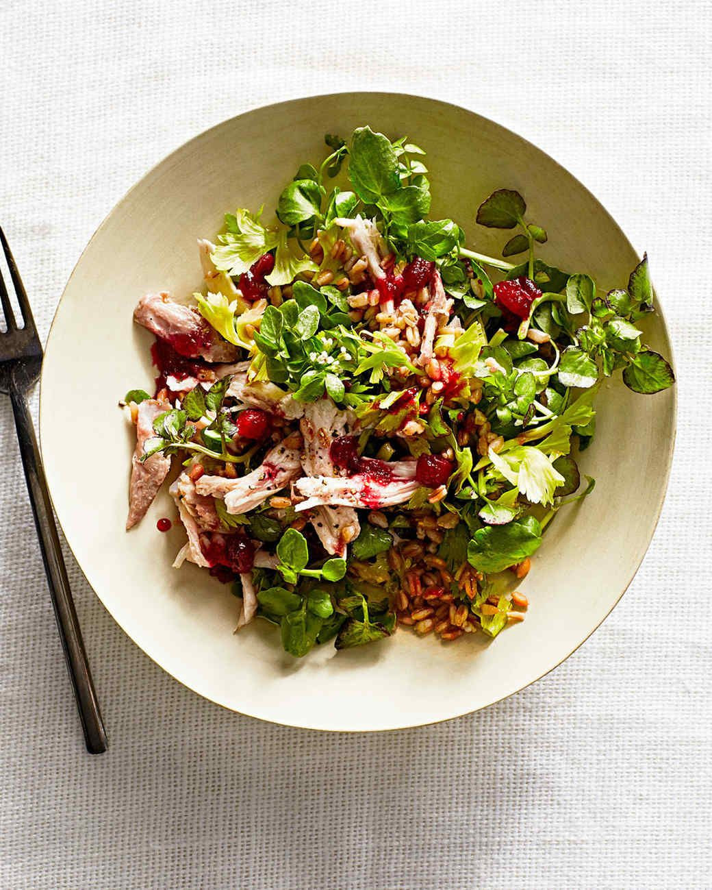 Thanksgiving Salads Martha Stewart
 Turkey and Watercress Salad Recipe