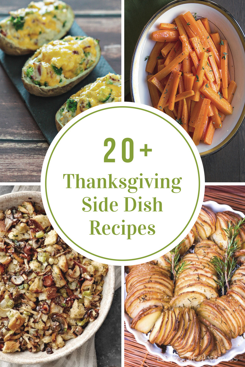 Thanksgiving Side Dishes Ideas
 Thanksgiving Dinner Menu Recipe Ideas The Idea Room