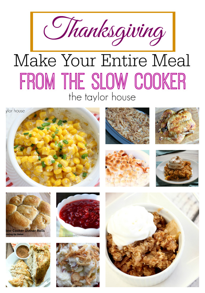 Thanksgiving Side Dishes Slow Cooker
 Thanksgiving Slow Cooker Recipes