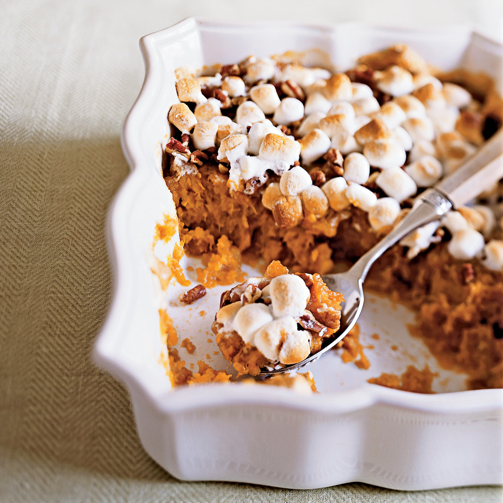 Thanksgiving Sweet Potatoes With Marshmallows
 Traditional Sweet Potato Casserole Recipe