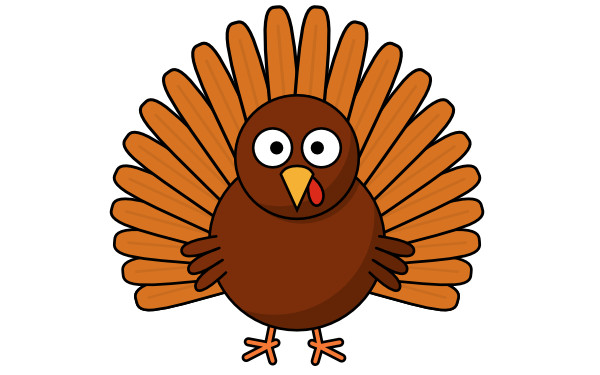 Thanksgiving Turkey Cartoon Pictures
 How to Draw a Cartoon Turkey