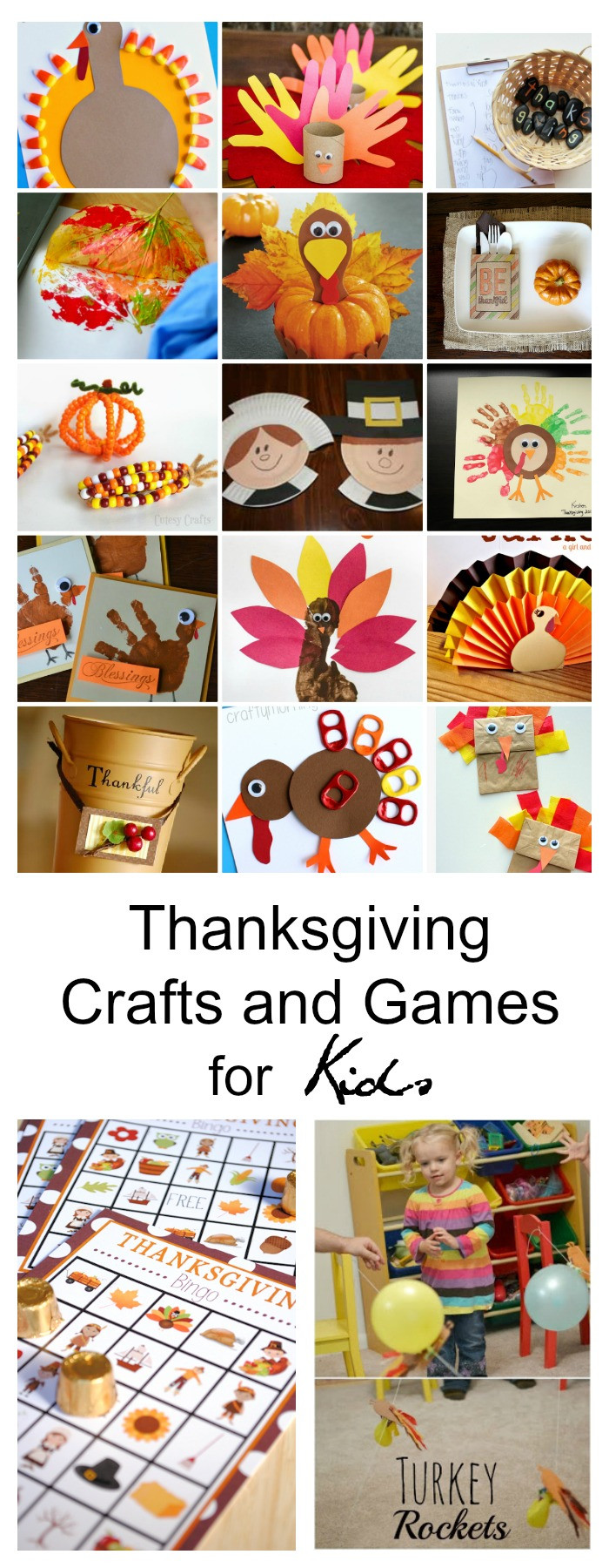 Thanksgiving Turkey Games
 Thanksgiving Crafts and Games for Kids The Idea Room
